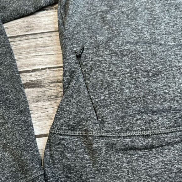 Old Navy Active Women Cozecore Cropped Scuba Hoodie Grey Gray S SM Small ST TALL - Picture 10 of 16